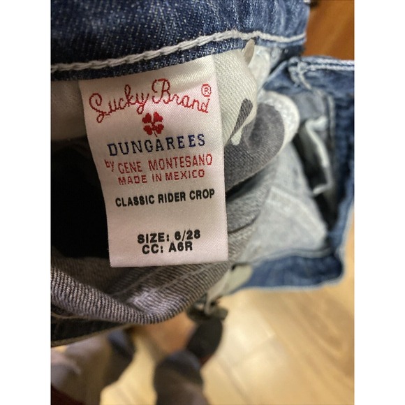 Lucky Brand Women's Jeans 6/28 Classic‎ Rider CropCrop - Picture 7 of 7